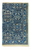 Designer Teppich 92 x 59 cm - blau