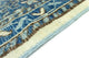 Designer Teppich 92 x 59 cm - blau