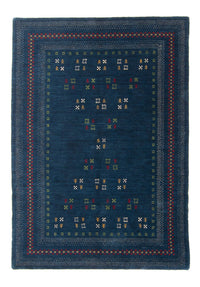 Gabbeh Teppich - Loribaft Softy 197 x 143 cm - mehrfarbig