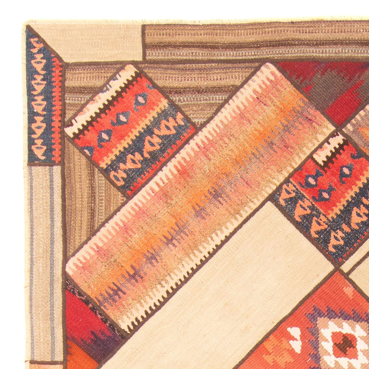 Patchwork Teppich 230 x 160 cm