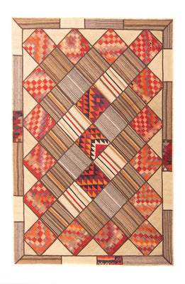 Patchwork Teppich 230 x 160 cm