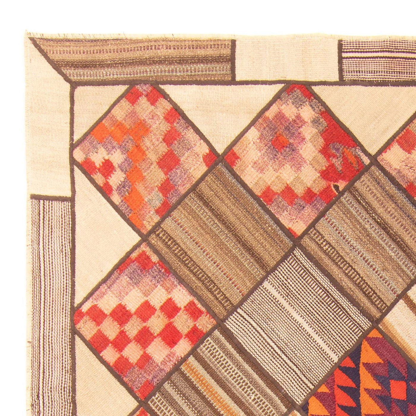 Patchwork Teppich 230x160cm - Orientteppich