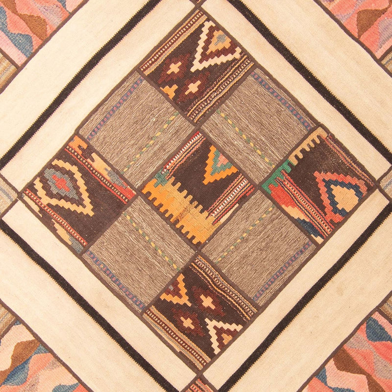 Patchwork Teppich 230 x 160 cm - mehrfarbig