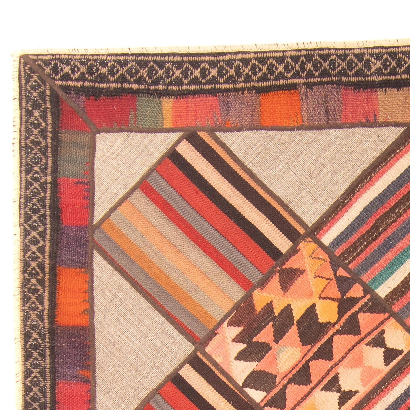 Patchwork Teppich 200x150cm - Orientteppich