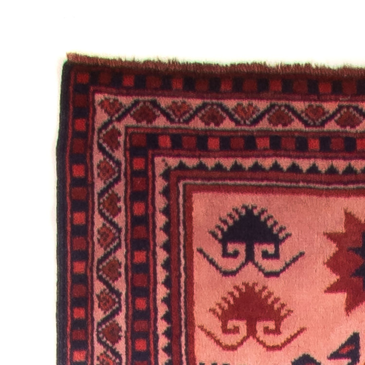 Kelim Teppich - Oriental 400 x 75 cm - hellrot