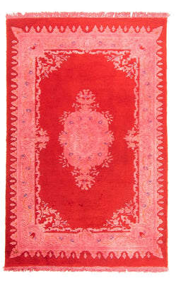 Orientteppich 204 x 136 cm - rot