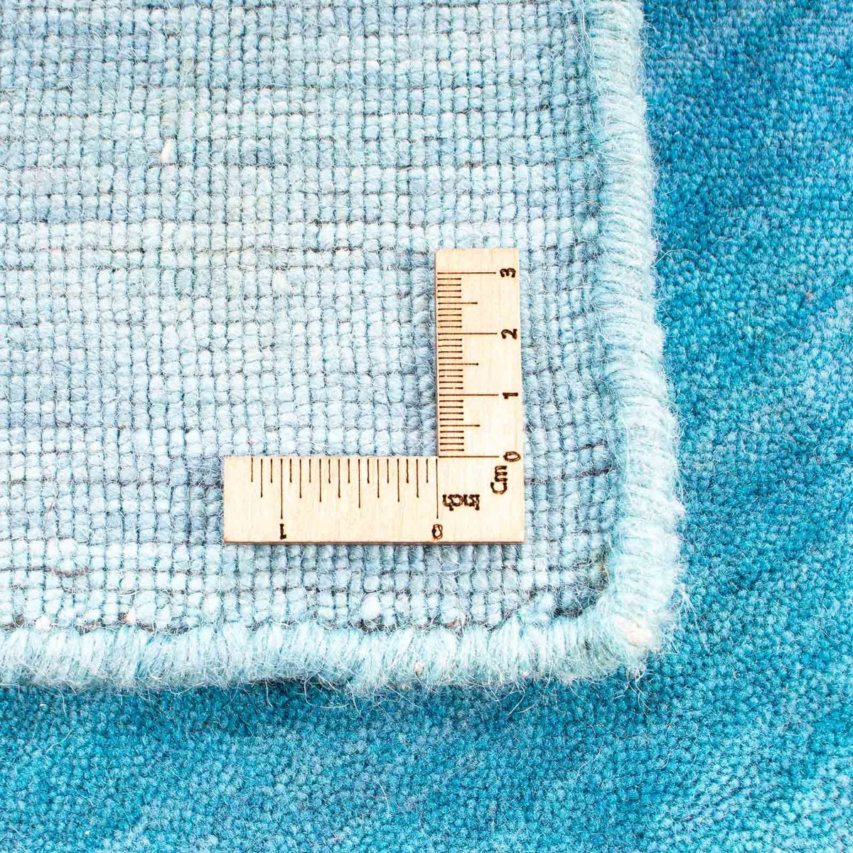 Wollteppich 240 x 174 cm Wohnzimmer Teppich