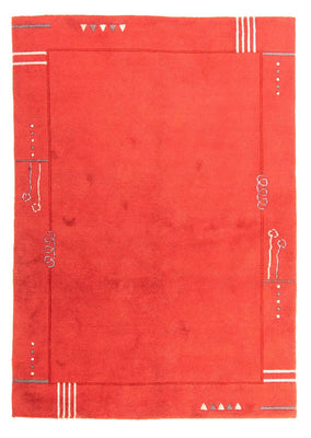 Nepal Teppich 228 x 162 cm - rot