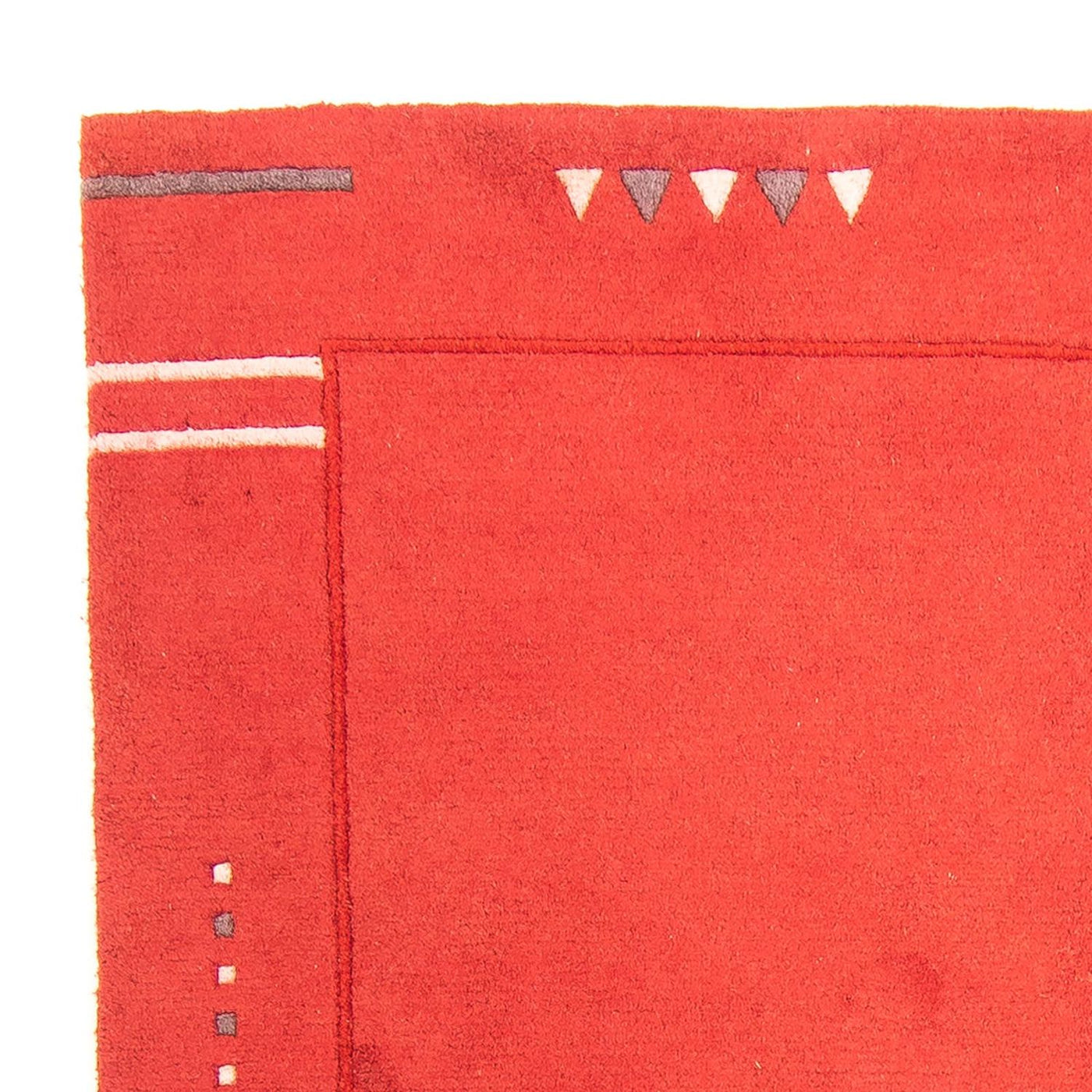 Nepal Teppich 228 x 162 cm - rot