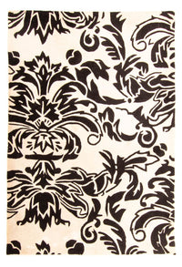 Wollteppich 226 x 158 cm Teppich Wohnzimmer