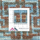 Designer Teppich 96 x 60 cm