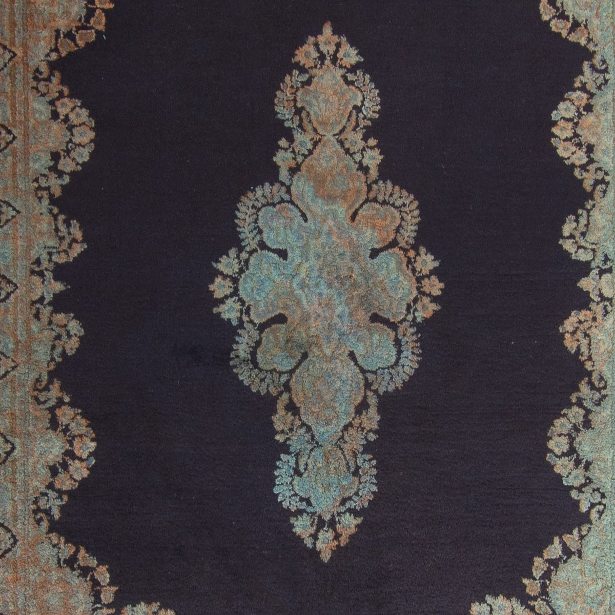 Orientteppich 199 x 151 cm - dunkelblau