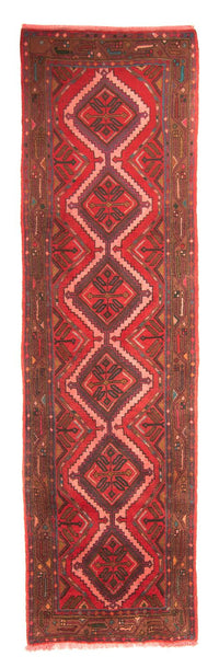 Orientteppich 282 x 80 cm - rot