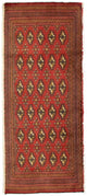Turkaman Teppich 130x60cm - Orientteppich