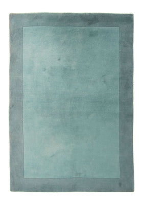Nepal Teppich 225 x 160 cm - hellblau