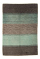 Wollteppich 230 x 160 cm Wohnzimmer Teppich
