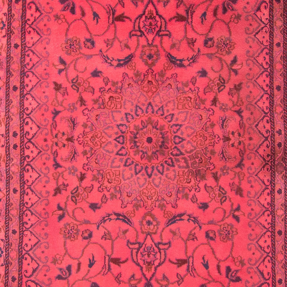 Orientteppich 195 x 120 cm - hellrot