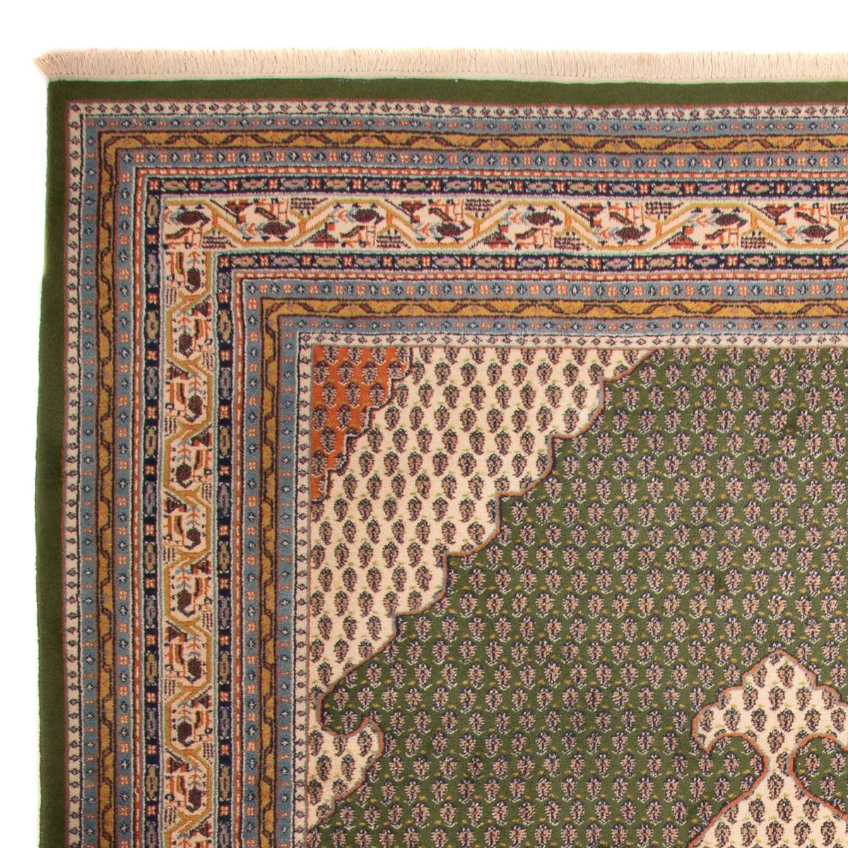 Orientteppich - Mir - Indus 348 x 240 cm - grün