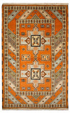 Orientteppich 93x149cm - Rechteckig / Orange / 93 x 149 cm Rechteckig