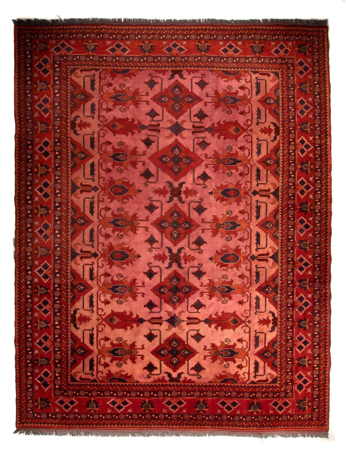 Orientteppich 396 x 306 cm - dunkelrot
