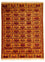 Seidenteppich - Afghan Seide 173 x 126 cm Teppichbrücke
