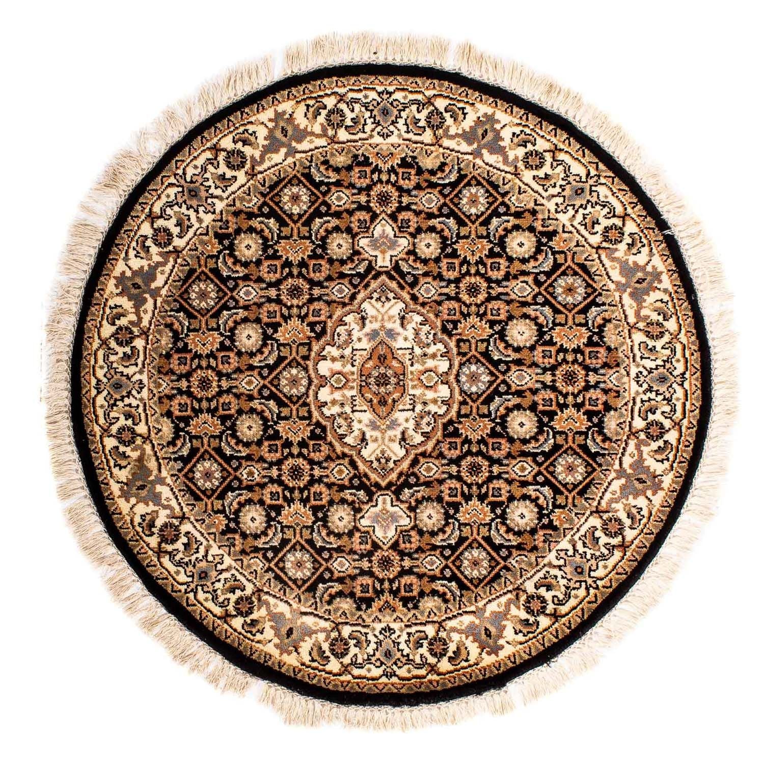Orientteppich - Bidjar - Indus 93 x 93 cm - dunkelblau