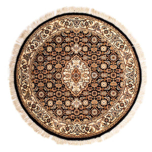 Orientteppich - Bidjar - Indus 93 x 93 cm - dunkelblau