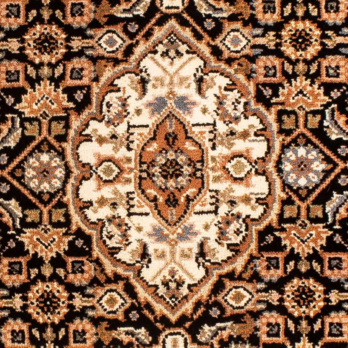 Orientteppich - Bidjar - Indus 93 x 93 cm - dunkelblau