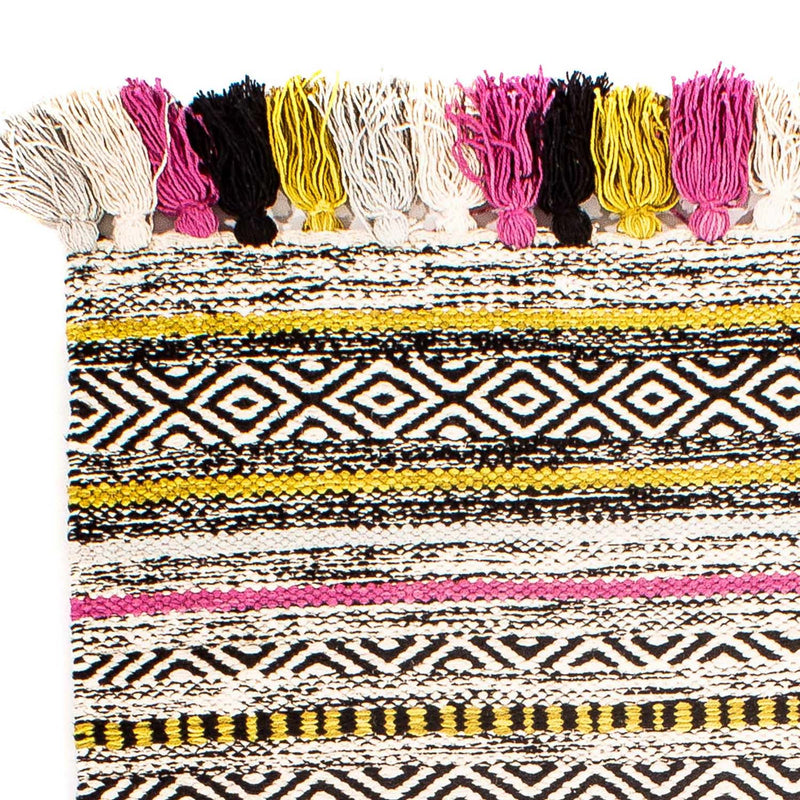 Kelim Teppich - Trendy 90 x 60 cm - mehrfarbig