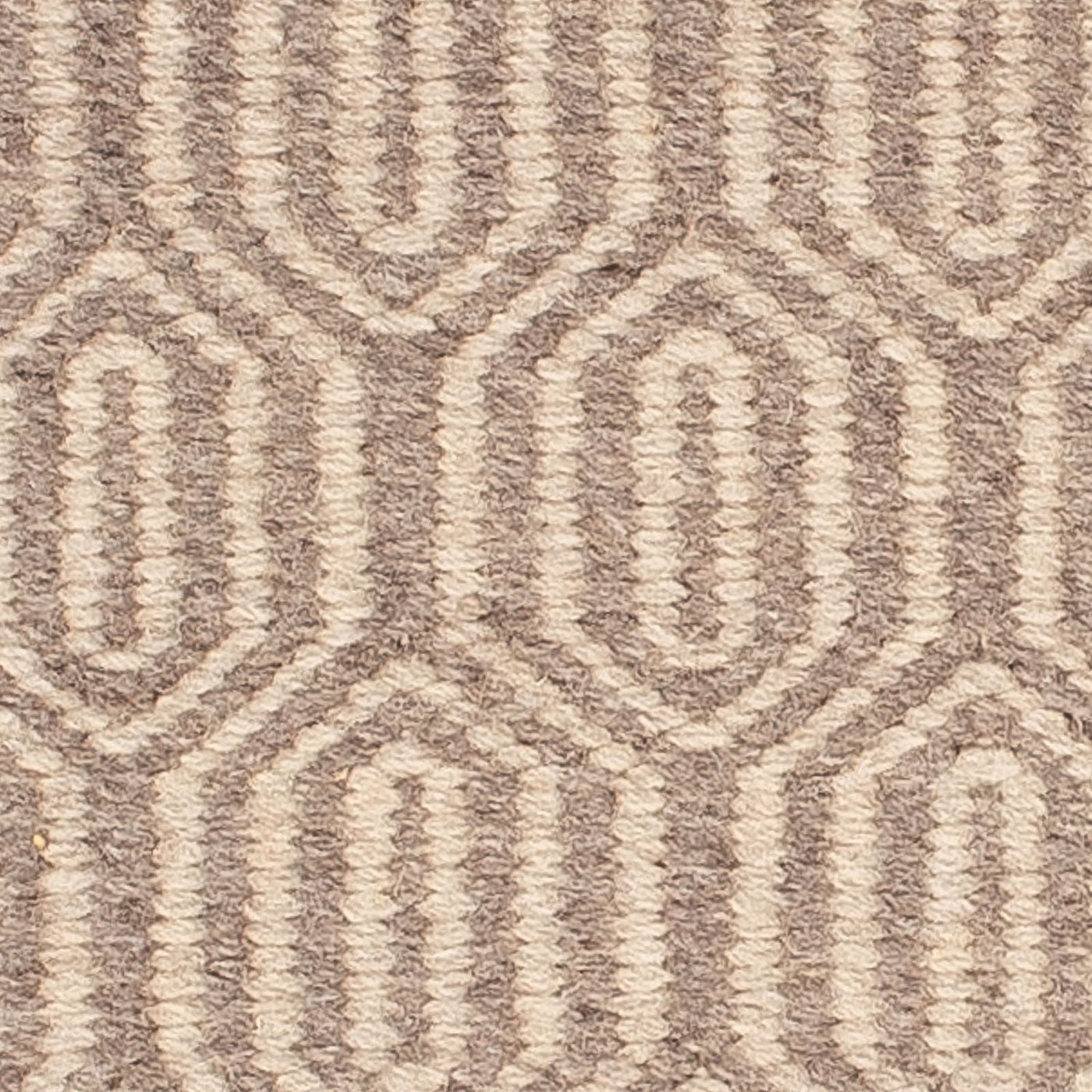 Kelim Teppich - Trendy 45 x 46 cm - hellbraun