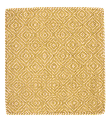Kelim Teppich - Trendy 47 x 43 cm - gold
