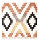 Kelim Teppich - Trendy 69 x 67 cm - beige