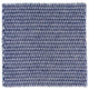 Kelim Teppich - Trendy 63 x 62 cm - dunkelblau