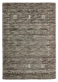 Gabbeh Teppich - Loribaft Indus 95 x 63 cm - grau
