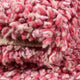 Hochflor Teppich - 95 x 62 cm - rosa