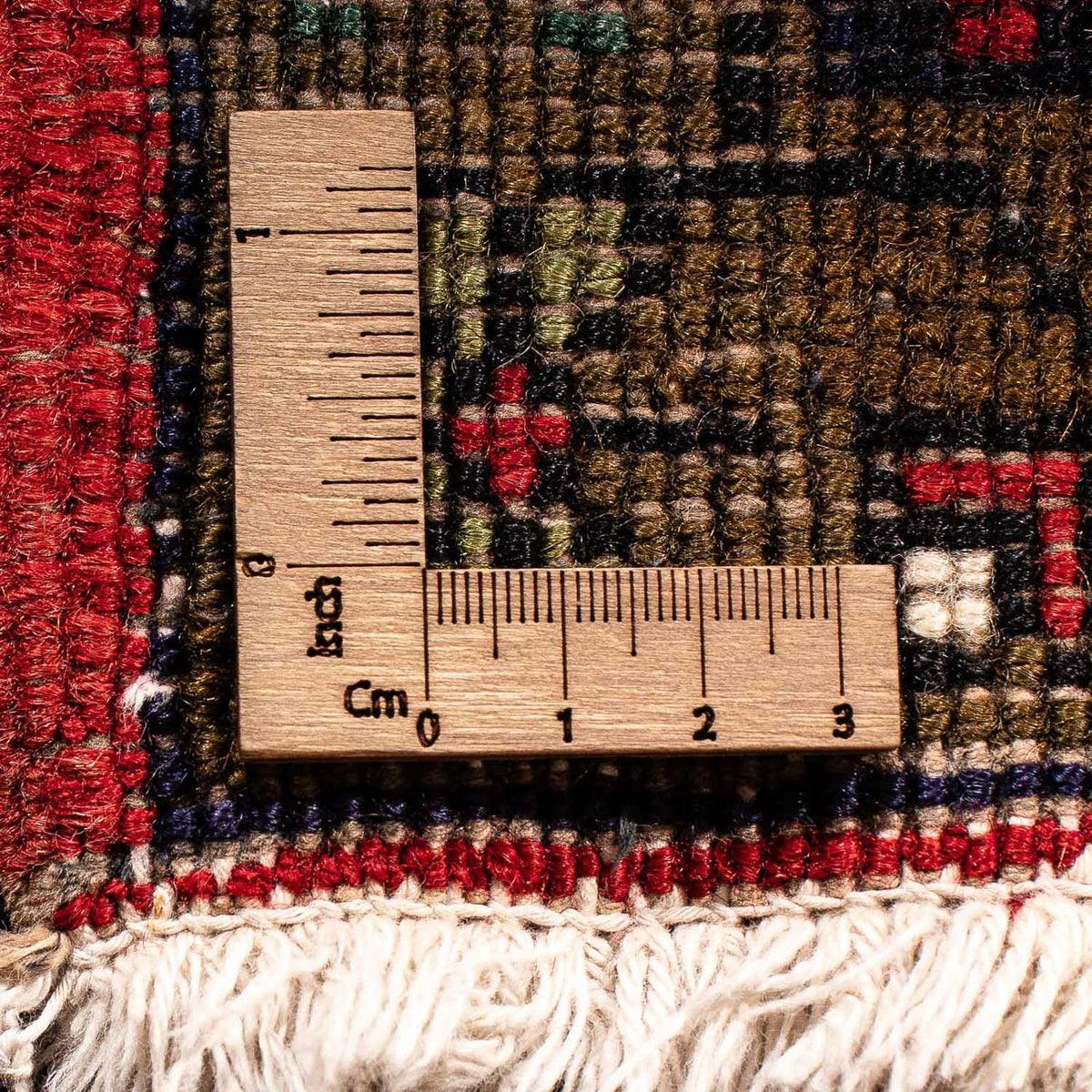 Perserteppich - Nomadic 213 x 86 cm - dunkelrot