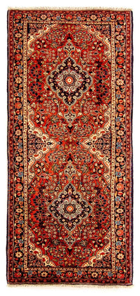 Perserteppich - Bidjar - Royal 207 x 77 cm - hellrot