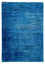 Ziegler Teppich - Modern 125 x 85 cm - blau