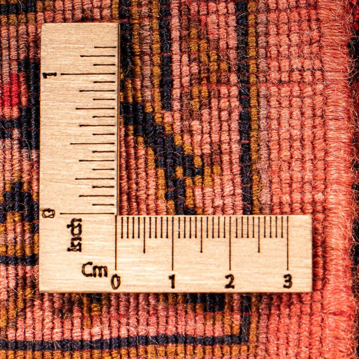 Orientteppich 98 x 70 cm - dunkelrot