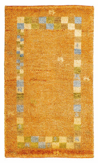 Gabbeh Teppich - Indus 110 x 65 cm - gold