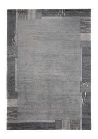 Nepal Teppich 300 x 200 cm - grau