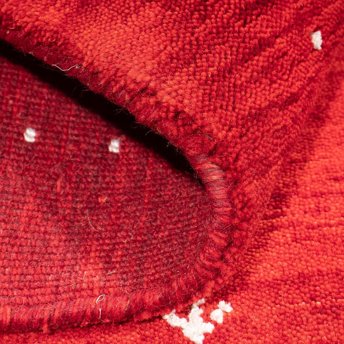 Gabbeh Teppich - Indus 90 x 60 cm - rot