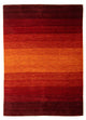 Wollteppich 231 x 156 cm Wohnzimmer Teppich