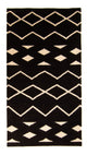 Kelim Teppich - Trendy 160 x 80 cm - dunkelblau