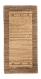 Nepal Teppich 142 x 70 cm - hellbraun