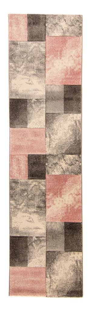 Kurzflor Teppich 300 x 80 cm Teppich Läufer