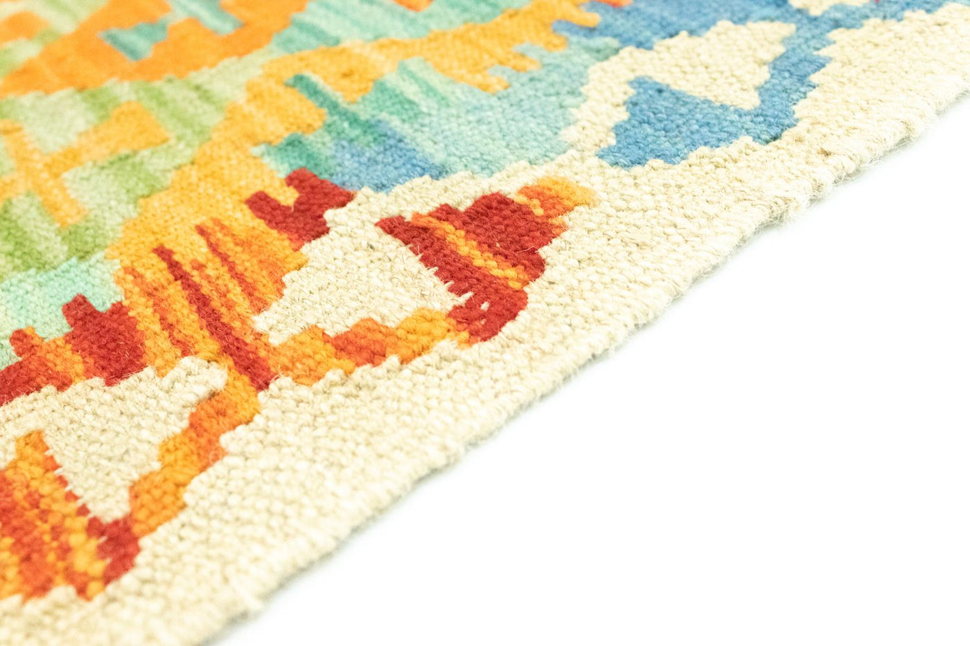 Kelim Afghan Teppich 197x64cm