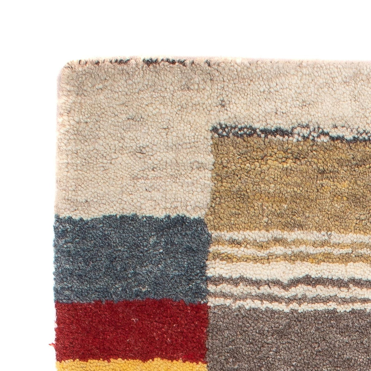 Nepal Teppich 90 x 60 cm - mehrfarbig