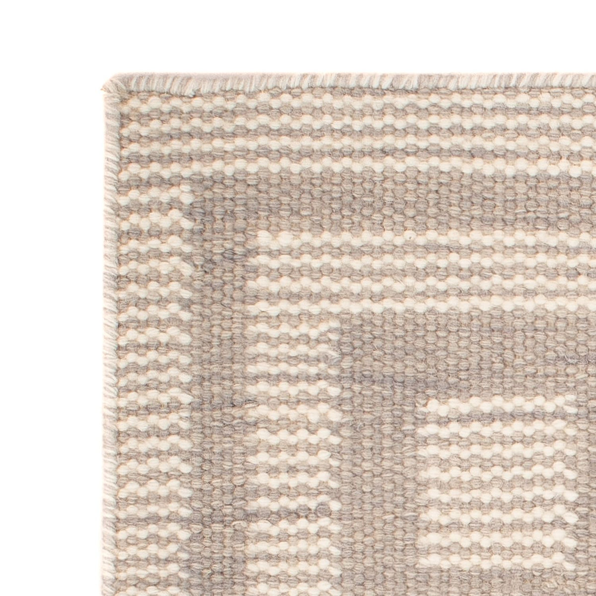 Kelim Teppich - Trendy 60 x 60 cm - beige