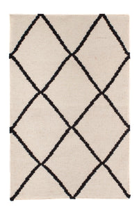 Kelim Teppich - Trendy 93 x 61 cm - beige